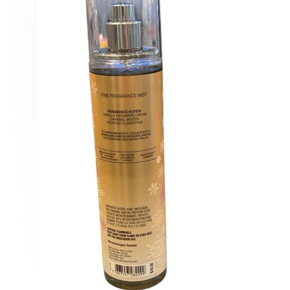Bath & Body Works Snowflakes & Cashmere Fragrance Mist - Picture 2 of 2